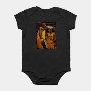 Shaquille O'Neal in Lakers Baby Bodysuit